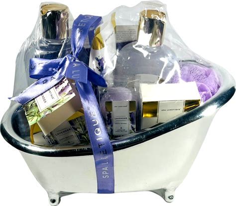 Spa Luxetique Lavender Spa Gift Basket