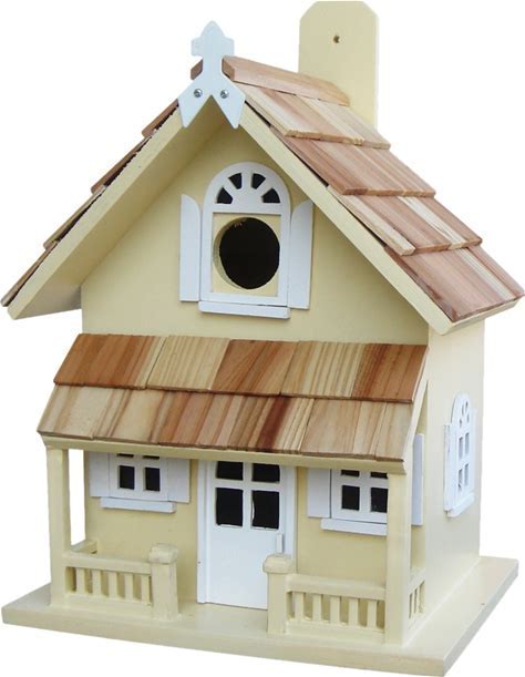 Home Bazaar Hand-Made Victorian Cottage Birdhouse